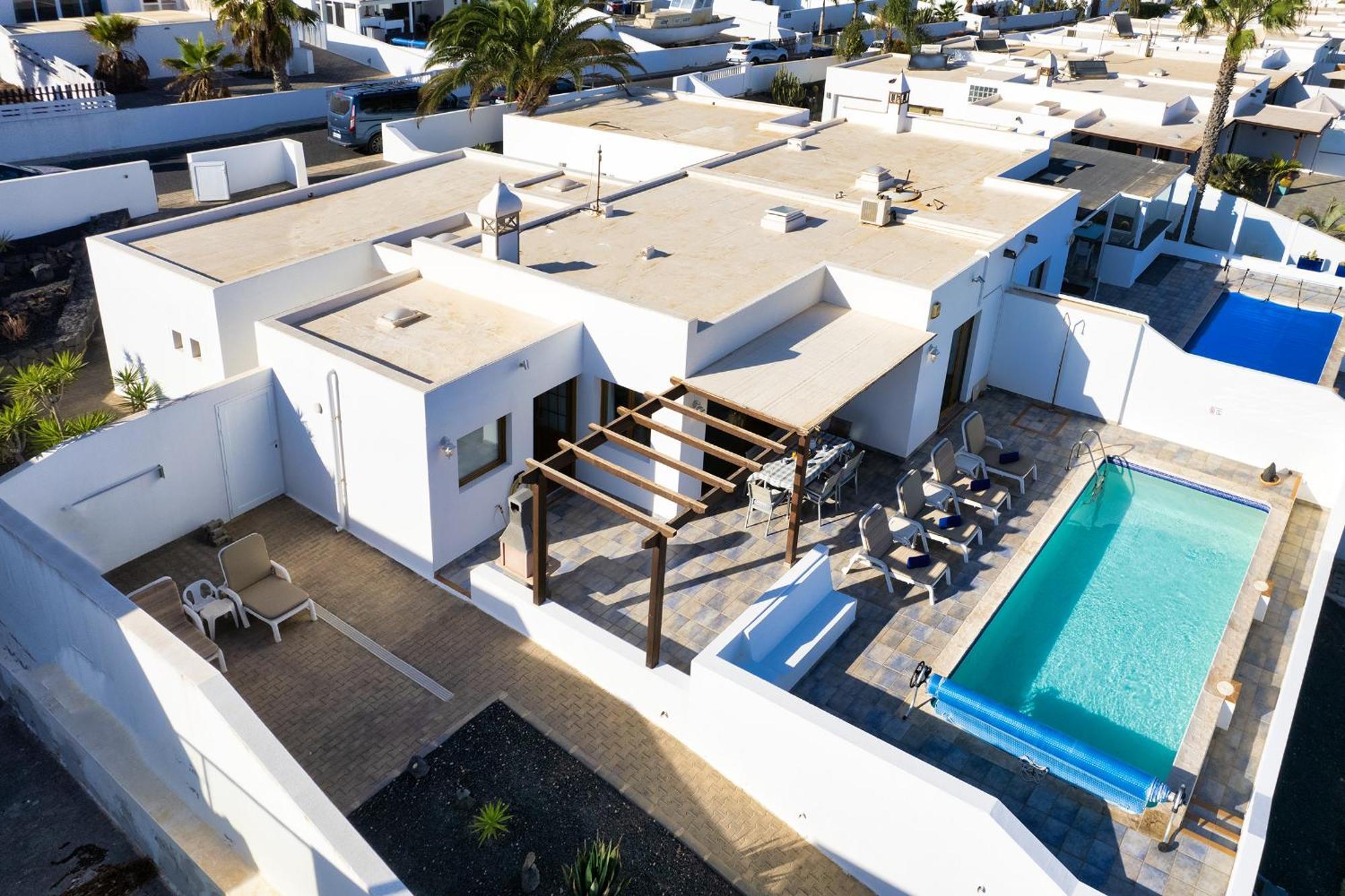 Lava And Sea- Private Pool, Amazing Sea Views Villa Playa Blanca  Ngoại thất bức ảnh
